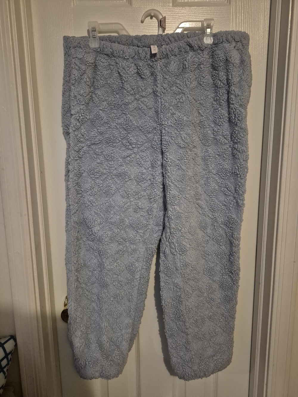 Cozy Plush Blue Fleece Pants